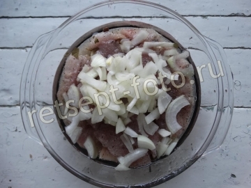 Пеленгас маринованный кусочками