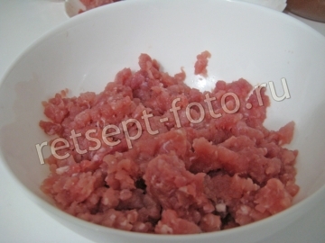 Перец фаршированный фаршем и грибами