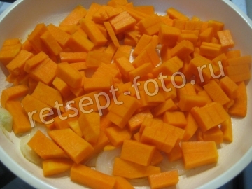 Перловка с тыквой