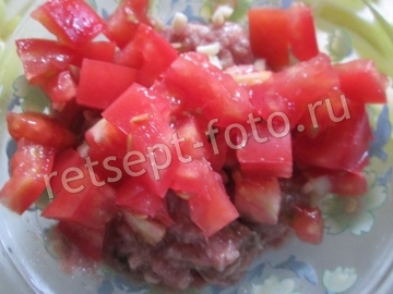 Перцы фаршированные мясом и овсянкой