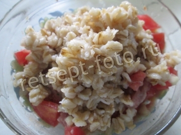 Перцы фаршированные мясом и овсянкой