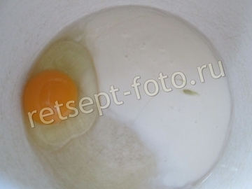 Песочный пирог с мясом и овощами