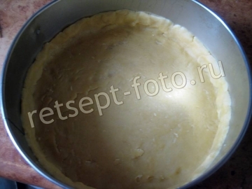 Песочный пирог с терном