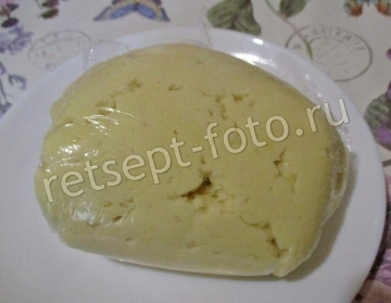 Песочный пирог с творогом и сливками