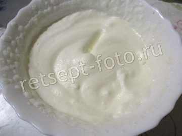 Песочный пирог с творогом и сливками