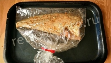 Пикша в духовке