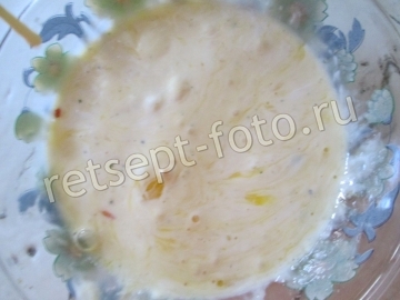 Пирог из хлеба с фаршем