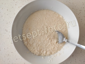 Пирог с кокосовой стружкой и сгущенкой