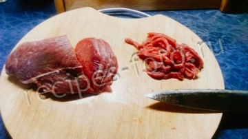 Пирог с мясом и картошкой в духовке