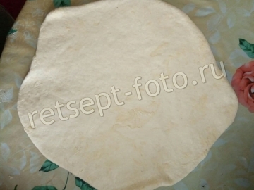 Пирог с мясом на сыворотке без дрожжей