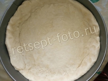 Пирог с мясом на сыворотке без дрожжей