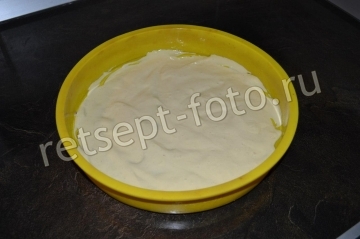 Пирог с мясом на жидком тесте