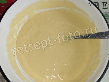 Пирог с нутеллой
