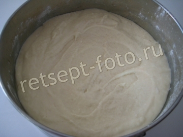 Пирог с вишней на кефире