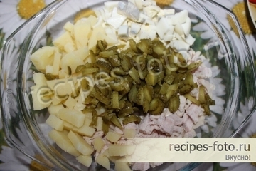 Пироги из слоеного теста с мясом и картошкой