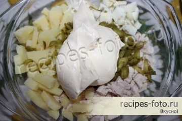 Пироги из слоеного теста с мясом и картошкой