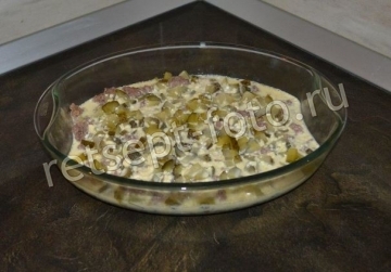Пирог-запеканка с мясом