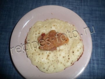 Пирожки - блинчики с яблоками (пирожки из блинов)