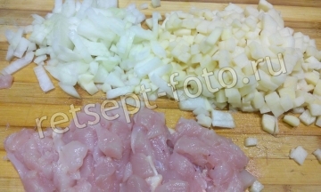 Пирожки из лаваша с курицей и картошкой в духовке
