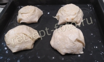Пирожки из лаваша с курицей и картошкой в духовке