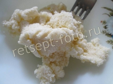 Пирожное из печенья с яблоками без выпечки