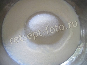 Пирожное из печенья со сгущенкой и желе без выпечки