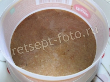Пирожное из печенья со сгущенкой и желе без выпечки