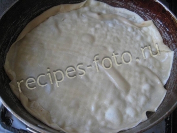 Пицца с курицей и грибами