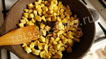 Пицца с курицей и кукурузой без дрожжей