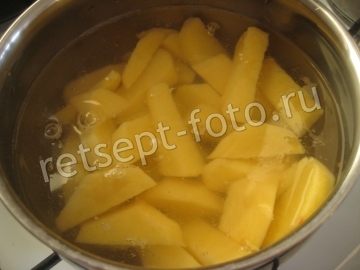 Пюре из брокколи и картофеля на гарнир