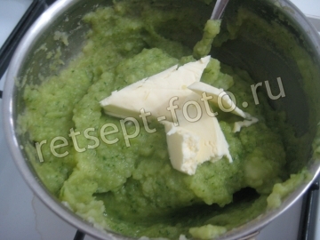 Пюре из брокколи и картофеля на гарнир