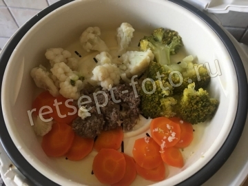 Пюре из говядины с овощами ребенку от 1 года
