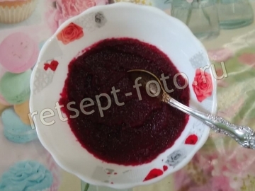 Пюре из свеклы для детей 1 год