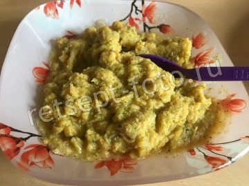 Пюре из свинины с овощами детям от 1 года