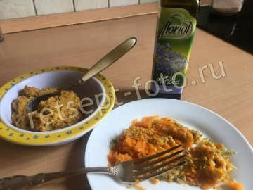 Пюре из свинины с овощами для ребенка от 1 года