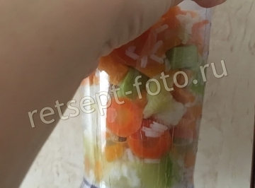 Пюре из свинины с овощами и рисом для ребенка от 1 года