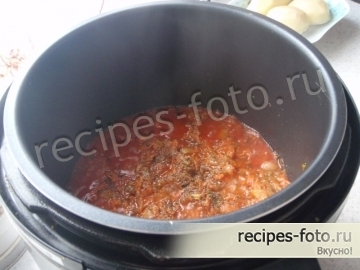 Постный рассольник с рисом в мультиварке Редмонд