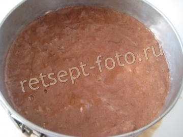 Праздничный торт с черносливом и сметаной