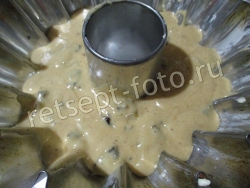 Пряный имбирный кекс с черносливом
