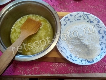 Профитроли с апельсиновым кремом