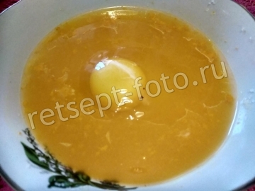 Профитроли с апельсиновым кремом