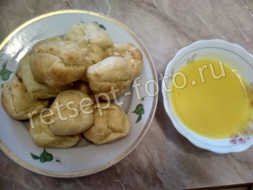 Профитроли с апельсиновым кремом