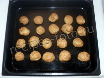 Профитроли с сырной начинкой (эклеры с сыром)