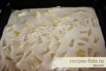 Пирог с ананасами