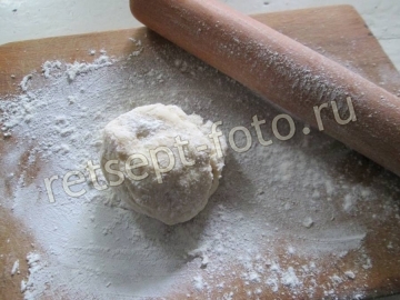 Простое печенье с яблочной начинкой