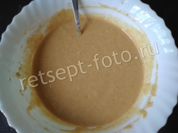 Простой кекс на сгущенке