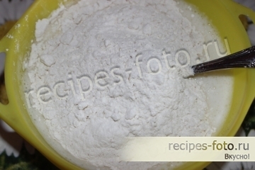 Простой кокосовый пирог со сливками