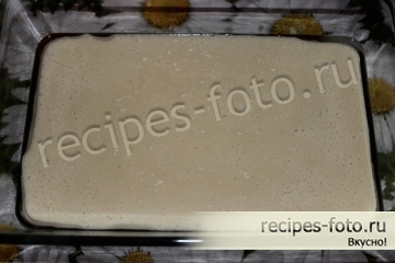 Простой кокосовый пирог со сливками