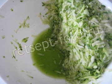 Вкусные оладьи из кабачков с сыром