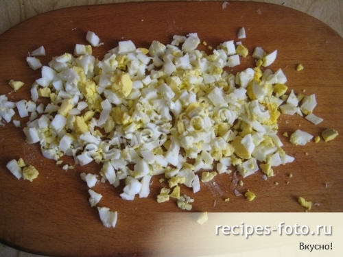 Салат с пекинской капустой и кукурузой